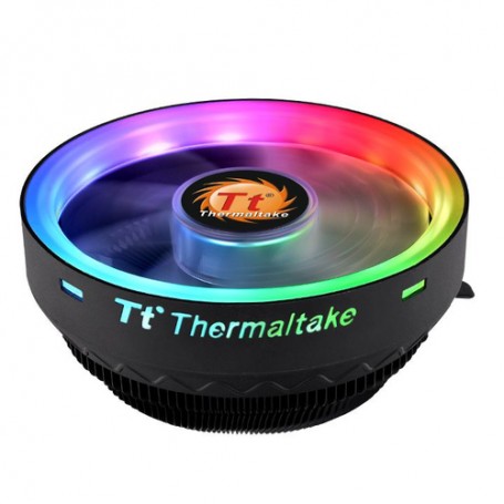 Thermaltake UX100 ARGB Lighting Processore Refrigeratore 12 cm Nero (CL-P064-AL12SW-A)