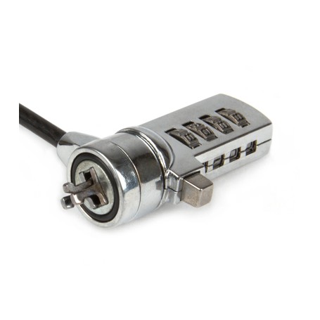 Hamlet Notebook Lock cavo di sicurezza per pc e notebook con lucchetto e combinazione di 120m in acciaio (XNBLOCK12N)