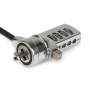 Hamlet Notebook Lock cavo di sicurezza per pc e notebook con lucchetto e combinazione di 120m in acciaio (XNBLOCK12N)