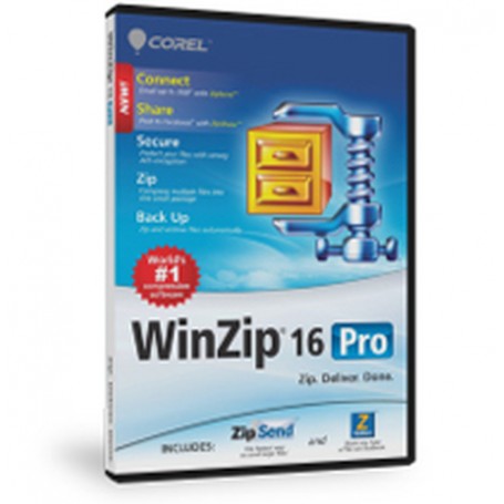 Corel WinZip 16 Professional, 2 Y, 1000000 U, Maintence (LCWZPROMLMNT2N)