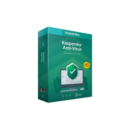 Kaspersky Lab Anti-Virus 2020 Licenza base 1 anno/i (KL1171T5AFS-20SLIM) (KL1171T5AFS-20S)