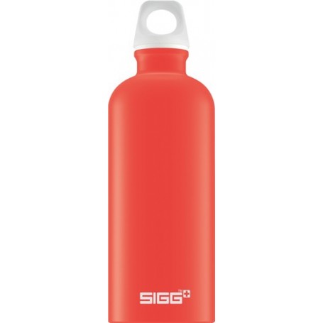SIGG Lucid Scarlet Touch Uso quotidiano 600 ml Alluminio Arancione, Bianco (8673.10)
