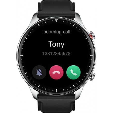 Amazfit GTR 2 Classic 3,53 cm (1.39") AMOLED Argento GPS (satellitare) (W19520V1Q)