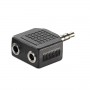ADATTATORE 3,5MM-2*3,5MM M/F VALUE (11.99.4440)