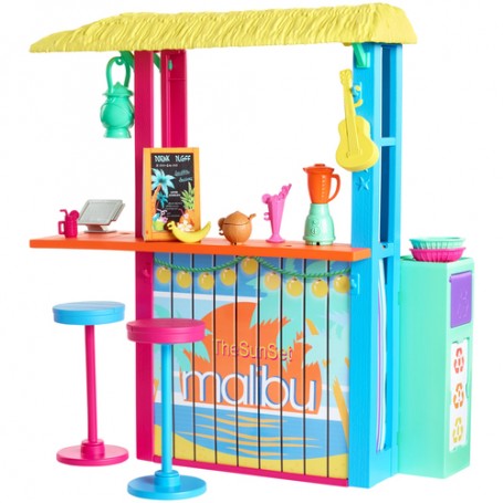 Barbie Loves the Ocean Beach Shack Set da gioco per bambole (GYG23)