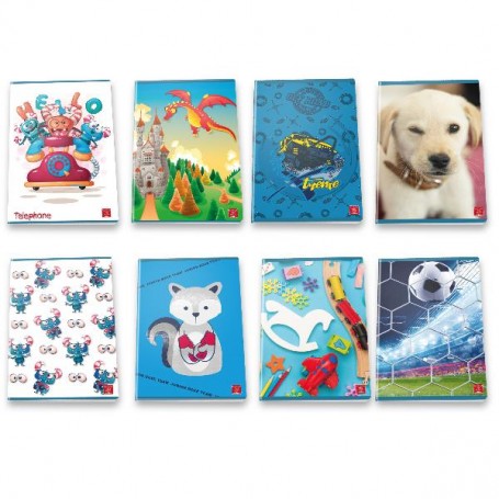 CF10 QUADERNI 20FG BIMBO A4 80G ASS (02320500C)