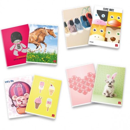 CF10 QUADERNI 20FG BIMBA A4 80G ASS (02320510C)