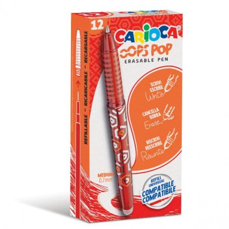 CF12 PENNA CANCELLABILE ROSSO (42044/03)