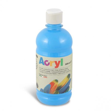 BOTT 500ML TEMP ACRILICA CYAN (4003TA500501)