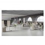 VISTA 140X80 GAMBE A PONTE AL+BI (VE1PP1408L94BI)