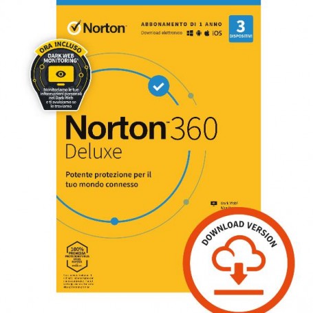 NORTON 360 STANDARD 3DEV ESD (21397681)