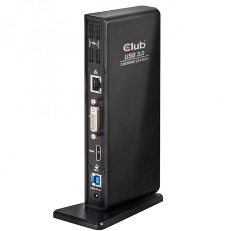 CLUB3D USB Gen1 Type A Dual Display Docking Station (CSV-3242HD)