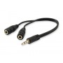 Equip 147941 splitter audio Nero (147941)