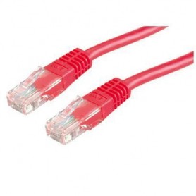 Nilox 3.0m Cat6 UTP cavo di rete Rosso 3 m U/UTP (UTP) (NX090504104)