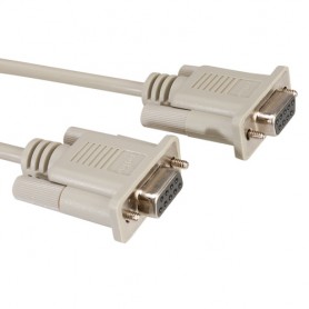 ROLINE 1.8m 9-pin RS232 cavo seriale Grigio 1,8 m 9-pin D-SUB RS232 (RO11.01.5918)