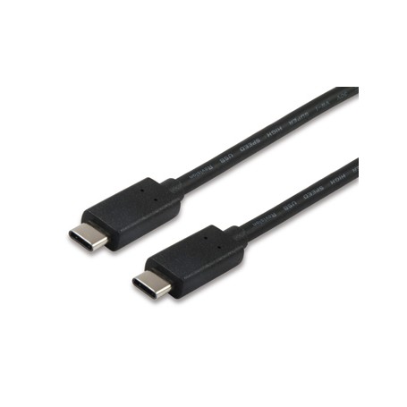 Equip 12834207 cavo USB 1 m USB 3.2 Gen 2 (3.1 Gen 2) USB C Nero (12834207)