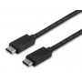 Equip 12834207 cavo USB 1 m USB 3.2 Gen 2 (3.1 Gen 2) USB C Nero (12834207)
