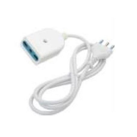 Redline RDL5926 prolunghe e multiple 5 m 1 presa(e) AC Interno Bianco (RDL5926)