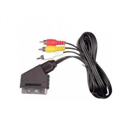 ITB CMGAK107037 cavo e adattatore video 1,5 m SCART (21-pin) 3 x RCA Nero (CMGAK107037)