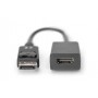 Digitus Cavo adattatore DisplayPort, DP/M - HDMI tipo A/F (AK-340408-001-S)