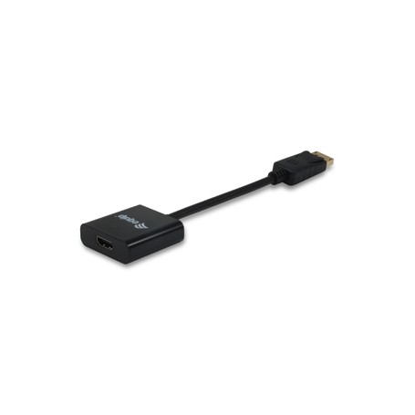 Equip 133438 cavo e adattatore video 0,2 m DisplayPort HDMI Nero (133438)