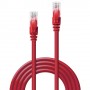 Lindy 48036 cavo di rete Rosso 7,5 m Cat6 U/UTP (UTP) (48036)