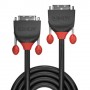 Lindy 36251 cavo DVI 1 m DVI-D Nero, Rosso (36251)