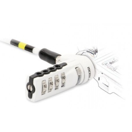 Mobilis 001254 cavo di sicurezza Bianco 1,8 m (001254)
