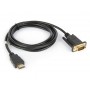 Hamlet XVCHDM-VGA180 cavo e adattatore video 1,8 m HDMI tipo A (Standard) VGA (D-Sub) Nero (XVCHDM-VGA180)