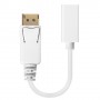 Lindy 41060 cavo e adattatore video 0,15 m DisplayPort Mini DisplayPort Bianco (41060-LND)