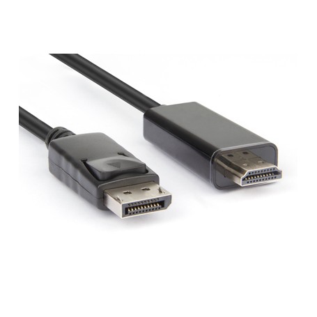Hamlet XVCDP-HDM18 cavo e adattatore video 1,8 m DisplayPort HDMI tipo A (Standard) Nero (XVCDP-HDM18)
