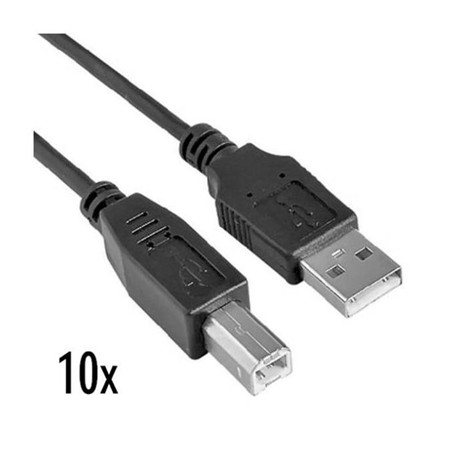 Nilox NX090301134 cavo USB 1,8 m USB 2.0 USB A USB B Nero (NX090301134)