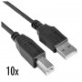 Nilox NX090301134 cavo USB 1,8 m USB 2.0 USB A USB B Nero (NX090301134)