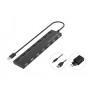 Conceptronic HUBBIES08BP hub di interfaccia USB 2.0 480 Mbit/s Nero (HUBBIES08BP)