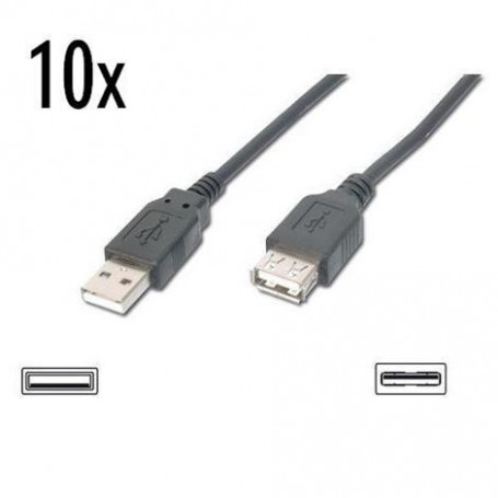 Nilox NX090301136 cavo USB 1,8 m USB 2.0 USB A Nero (NX090301136)
