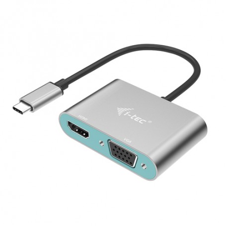 i-tec Metal USB-C HDMI and VGA Adapter (C31VGAHDMIADA)