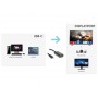 Hamlet XVAUC-DP4K cavo e adattatore video USB tipo-C DisplayPort Nero (XVAUC-DP4K)