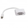 ROLINE Mini DisplayPort-VGA Adapter, Mini DP M - VGA F white Bianco (CRO12033125)
