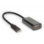 Hamlet XVAUC-HDM4K cavo e adattatore video USB tipo-C HDMI tipo A (Standard) Nero (XVAUC-HDM4K)