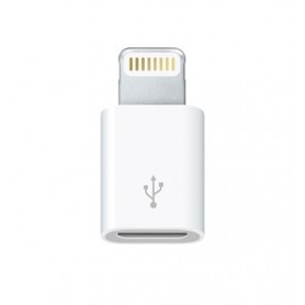Apple MD820ZM/A adattatore per inversione del genere dei cavi Lightning Micro-USB Bianco (MD820ZM/A)