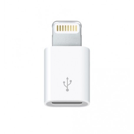 Apple MD820ZM/A adattatore per inversione del genere dei cavi Lightning Micro-USB Bianco (MD820ZM/A)