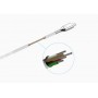 Cygnett CY2687PCCAL cavo Lightning 3 m Acciaio inossidabile, Bianco (CY2687PCCAL)