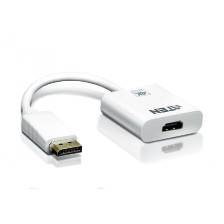 ATEN DisplayPort/HDMI HDMI tipo A (Standard) Bianco (VC986-AT)