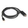 Hamlet XVAUC-HDM4K20 cavo e adattatore video 2 m USB tipo-C HDMI tipo A (Standard) Nero (XVAUC-HDM4K20)
