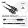 CLUB3D CAC-1535 cavo USB 5 m USB 3.2 Gen 2 (3.1 Gen 2) USB C Nero (CAC-1535)