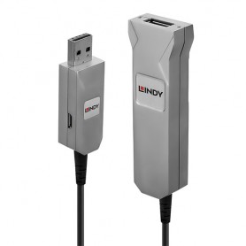 Lindy 42701 cavo USB 50 m USB 3.2 Gen 1 (3.1 Gen 1) USB A Nero, Argento (42701)