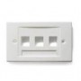 PLACCA 503 PER 3 KEYSTONE BIANCA (440102)