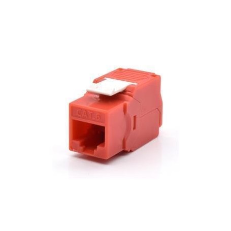 PRESA RJ45U CAT.6  ROSSO (WPC-KEY-6UP-TL/R)