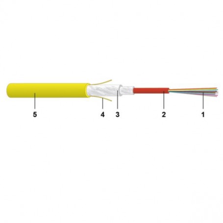 CAVO 24FO OS2 DIEL.INT. CCA GIALLO (19618200CZ)