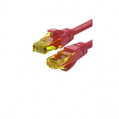 PATCH U/UTP CAT.6A LSHF ROSSO 0.5M (WPC-PAT-6AU005R)